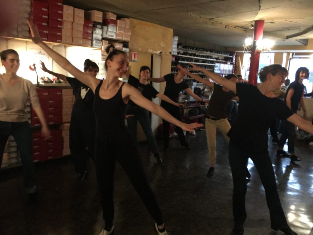 Cours de claquettes chez Swingtap