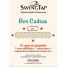 Bon cadeau période - 14 cours claquettes et adhésion