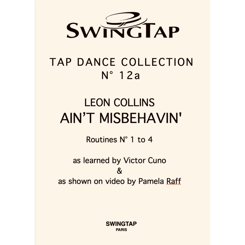 Leon Collins - Ain't Misbehavin' - Routines N° 1 to 4 (EN)