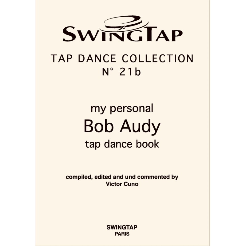 TDC 21b Victor's Personal Bob Audy Tap Dance Book