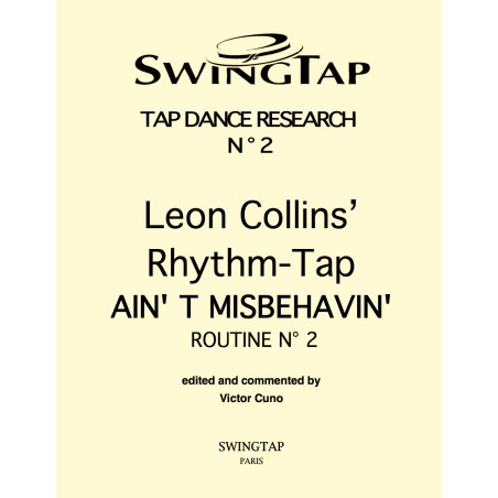 Tap Dance Research N° 2 anglais PDF