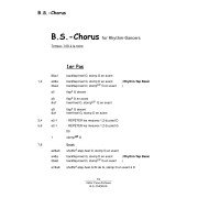 Eddie Brown - B.S.-Chorus for Rhythm Dancers (FR) — 2