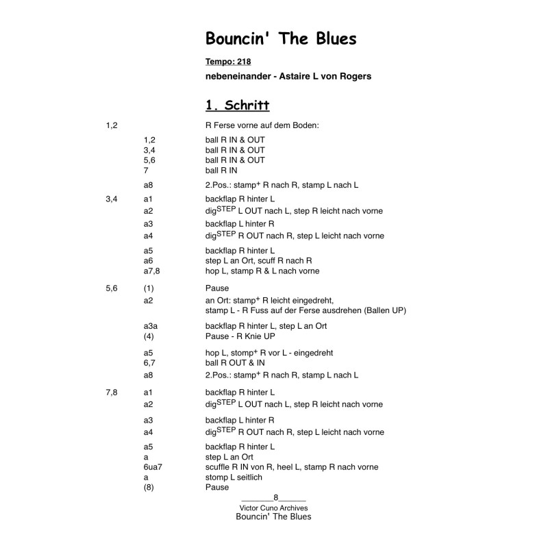 CC6 Bouncin' the Blues DEUTSCH