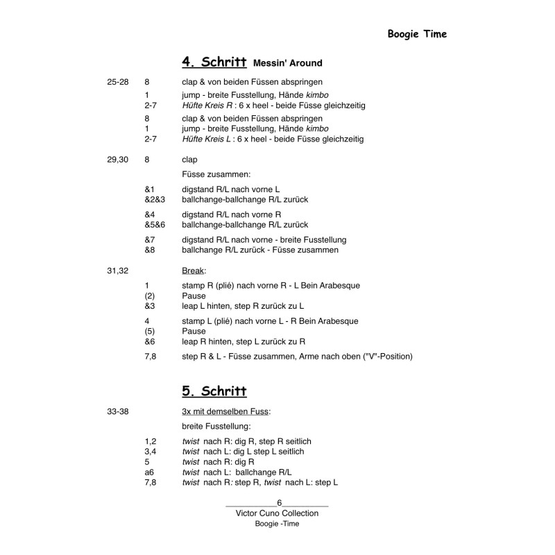 SC2 - Victor Cuno "Boogie Time" DEUTSCH