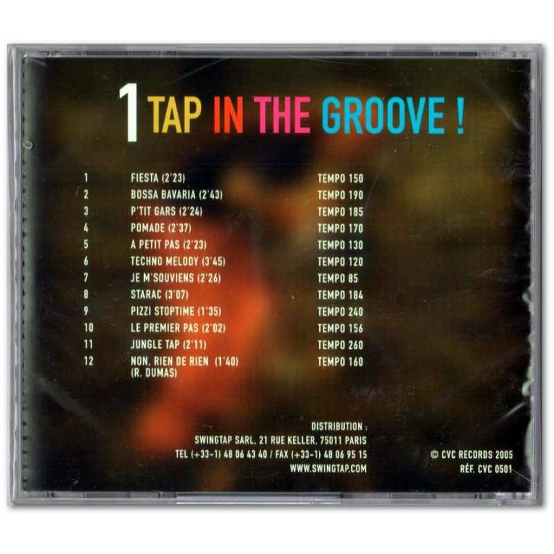 CDs Tap In The Groove 1 + 2